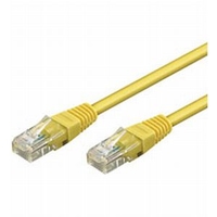 Cat5e színes UTP patch kábel - Sárga
